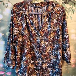 Blouson. Oliver with deep fall print